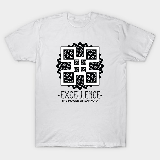 The Power of Sankofa. Black Excellence | Black Pride| Black Lives Matter T-Shirt by Vanglorious Joy